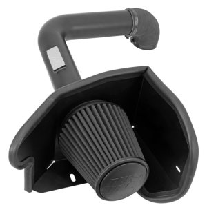 Ford Lobo Performance Air Intake - K&N Engineering - Blackhawk - Black - `04-`07